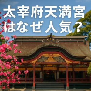 太宰府天満宮 なぜ 人気