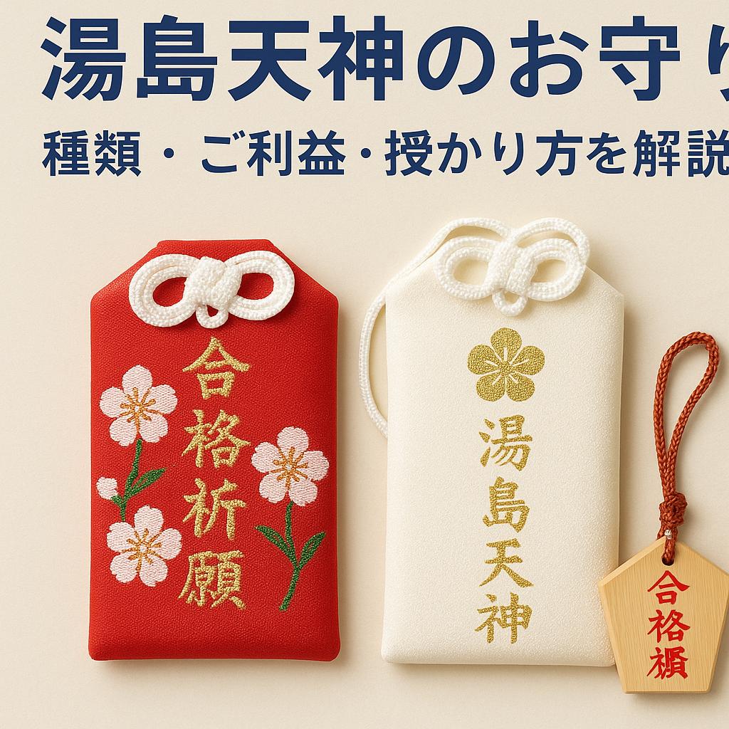 湯島天神のお守り