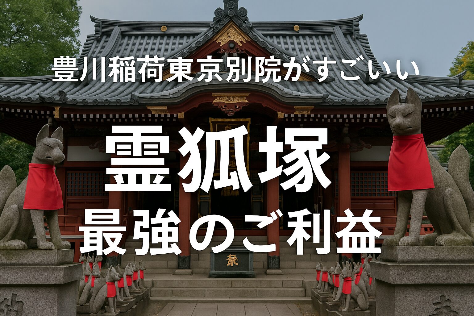 豊川稲荷東京別院 凄い