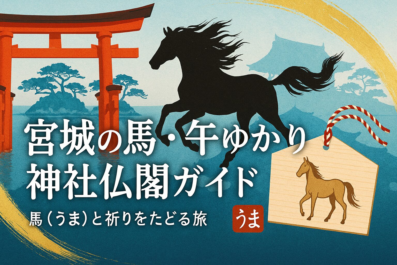 宮城　午　馬　うま