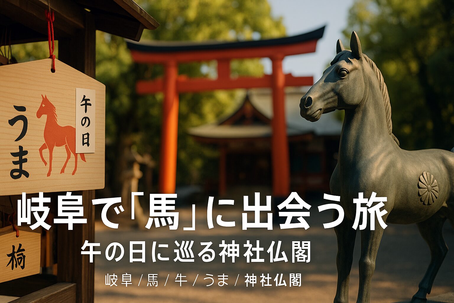 岐阜 馬 午 うま