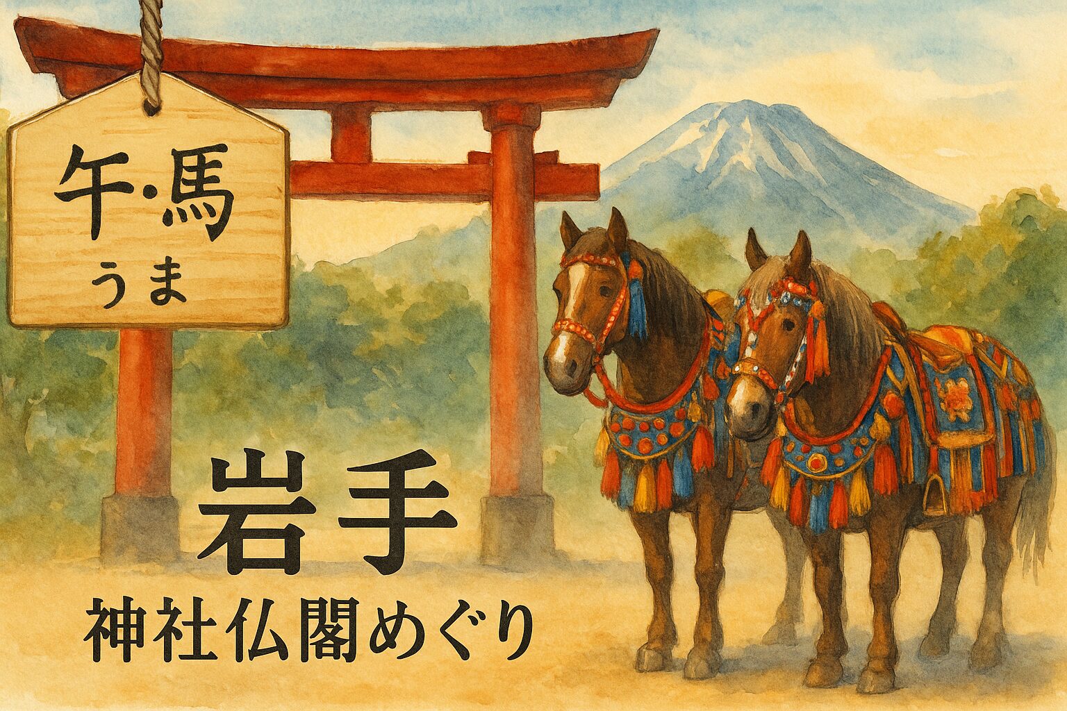 岩手 午 馬 うま