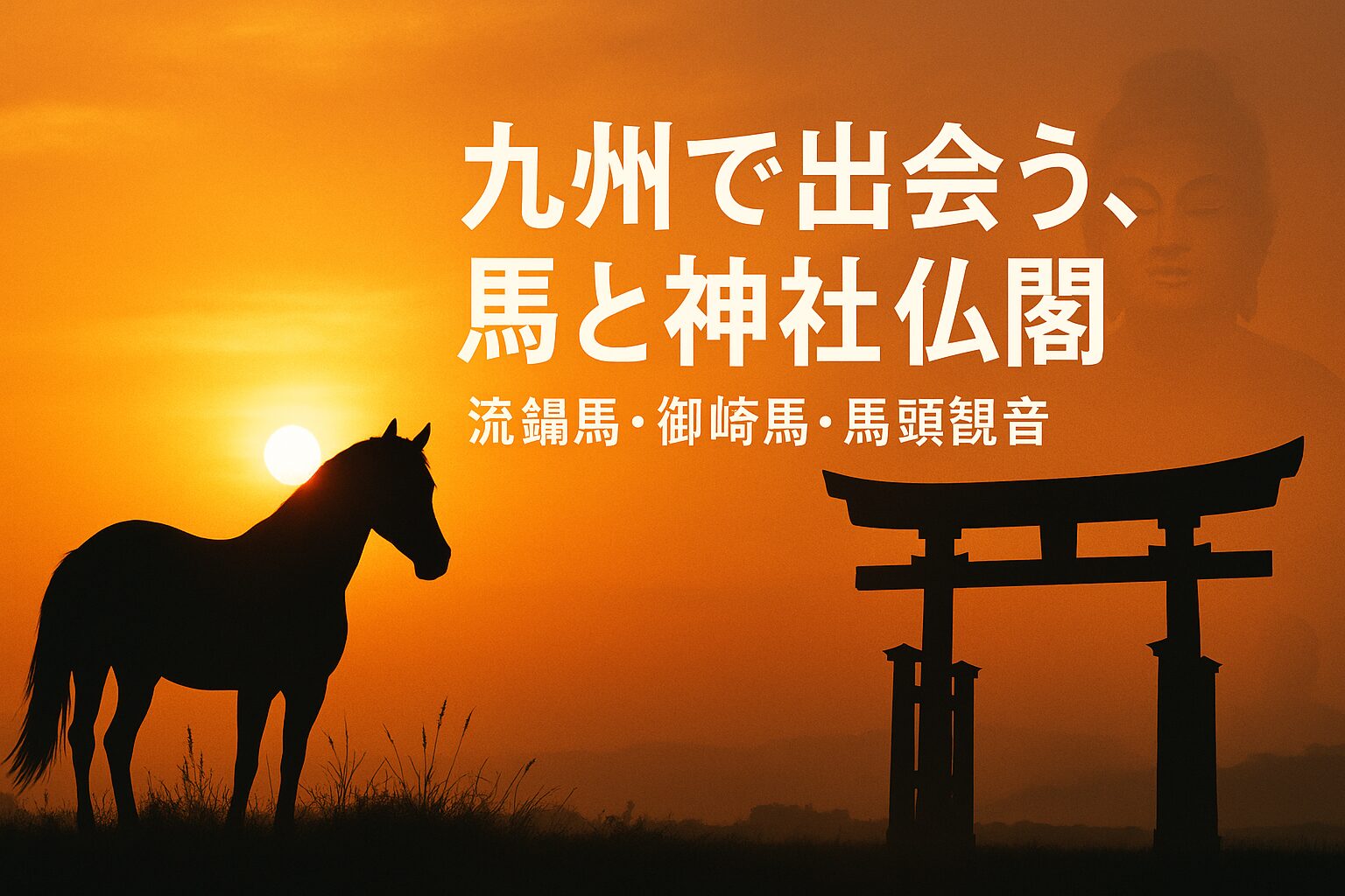 九州　馬　午　うま
