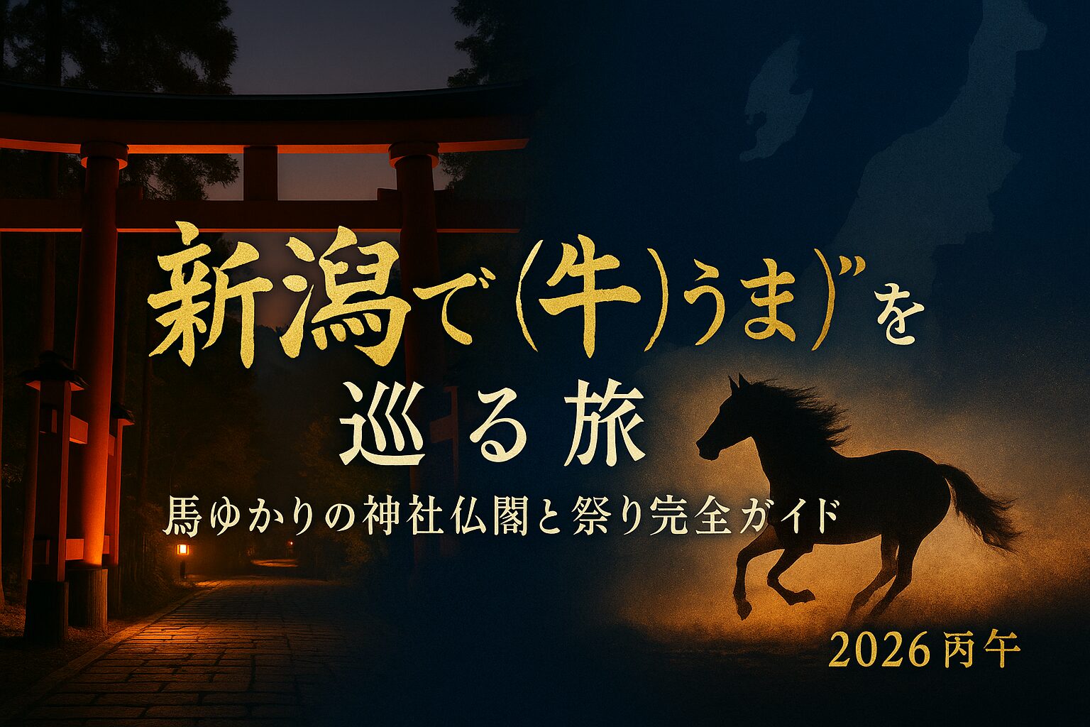 新潟 午 うま 馬