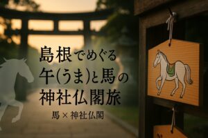 島根　うま　午　馬