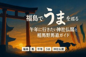福島 馬 午年 うま