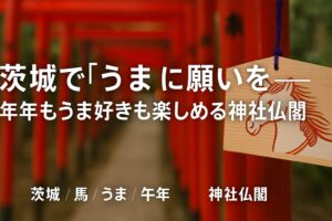 茨城 馬 午年 うま