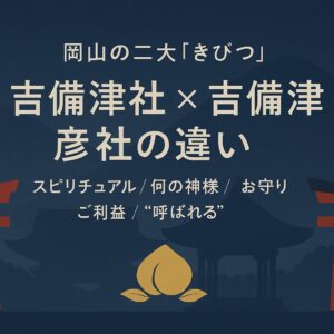 吉備津神社 吉備津彦神社 違い