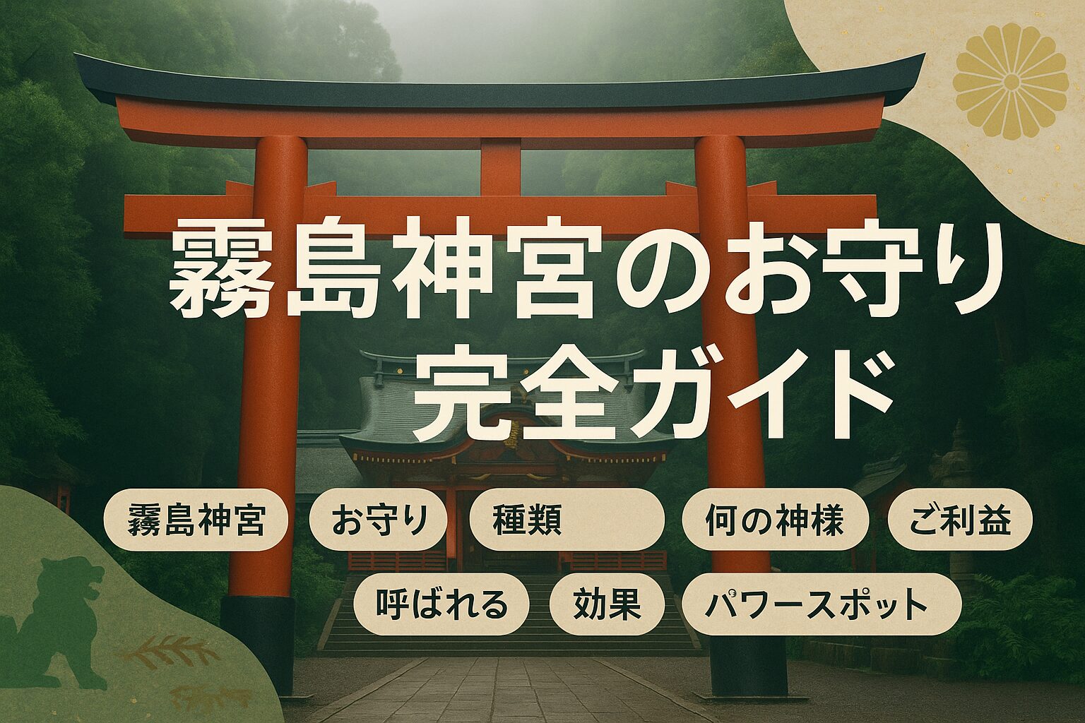 霧島神宮 お守り