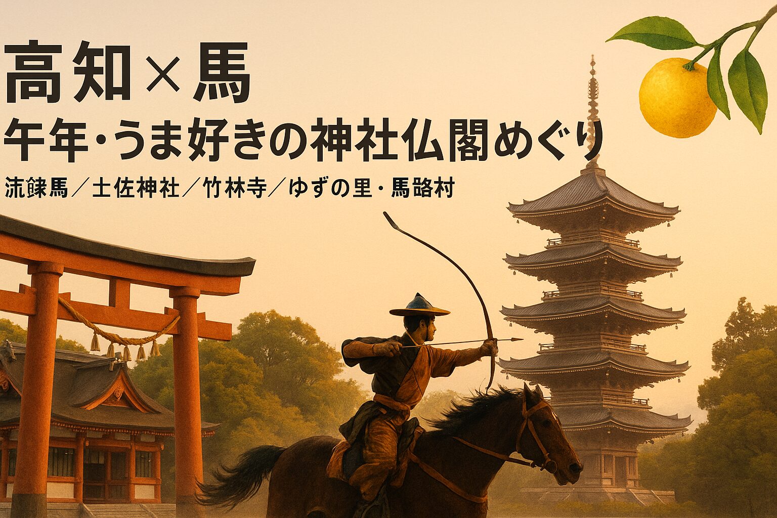 高知 馬 午年 うま