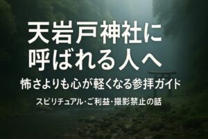 天岩戸神社　呼ばれる