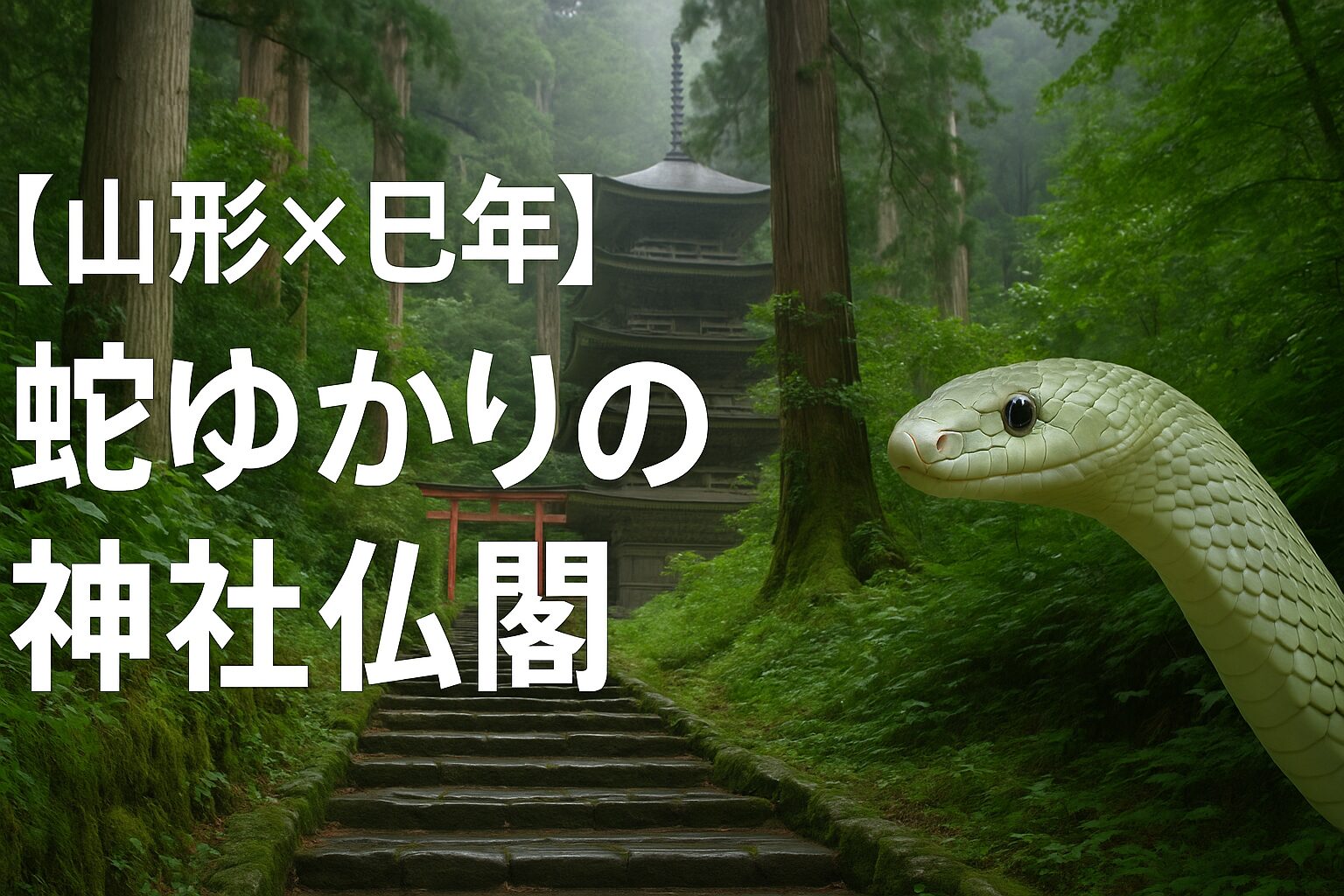 山形 蛇 巳年