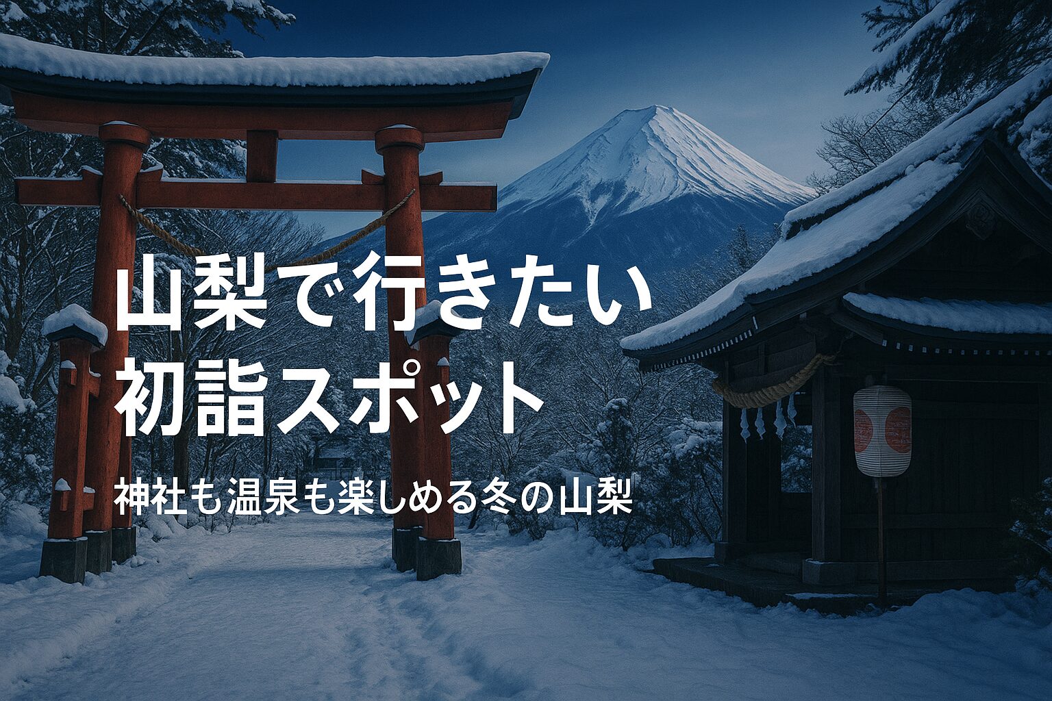 山梨 初詣
