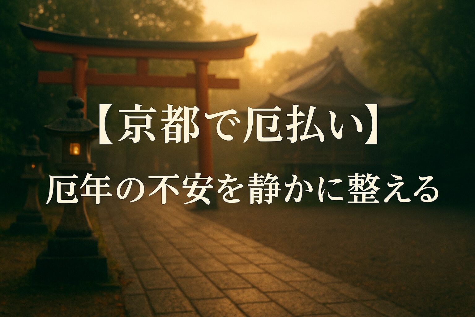 京都 厄払い