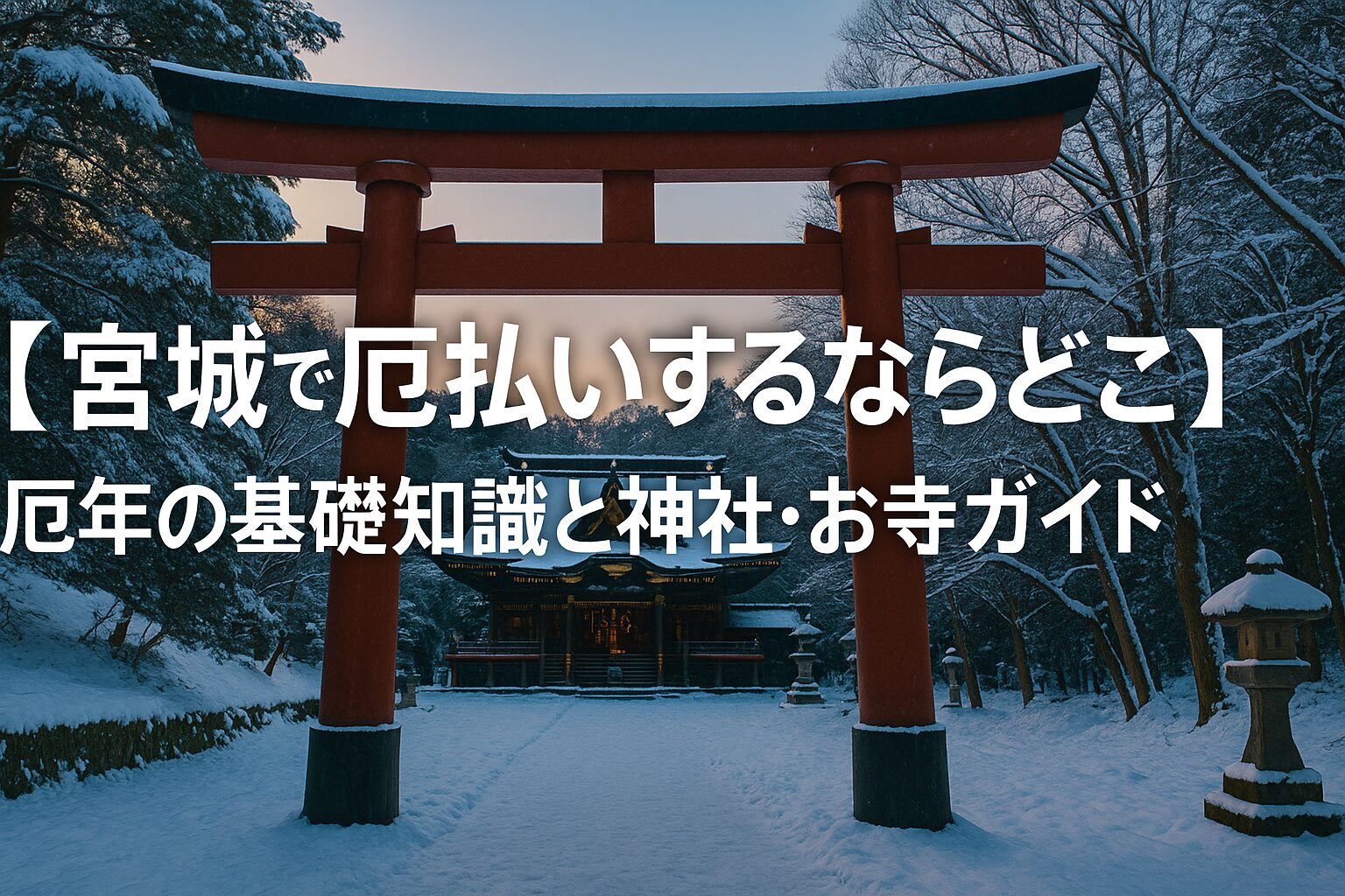 宮城 厄払い