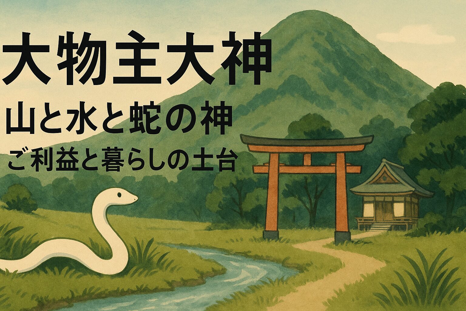 大物主大神　大物主　オオモノヌシ　おおものぬし