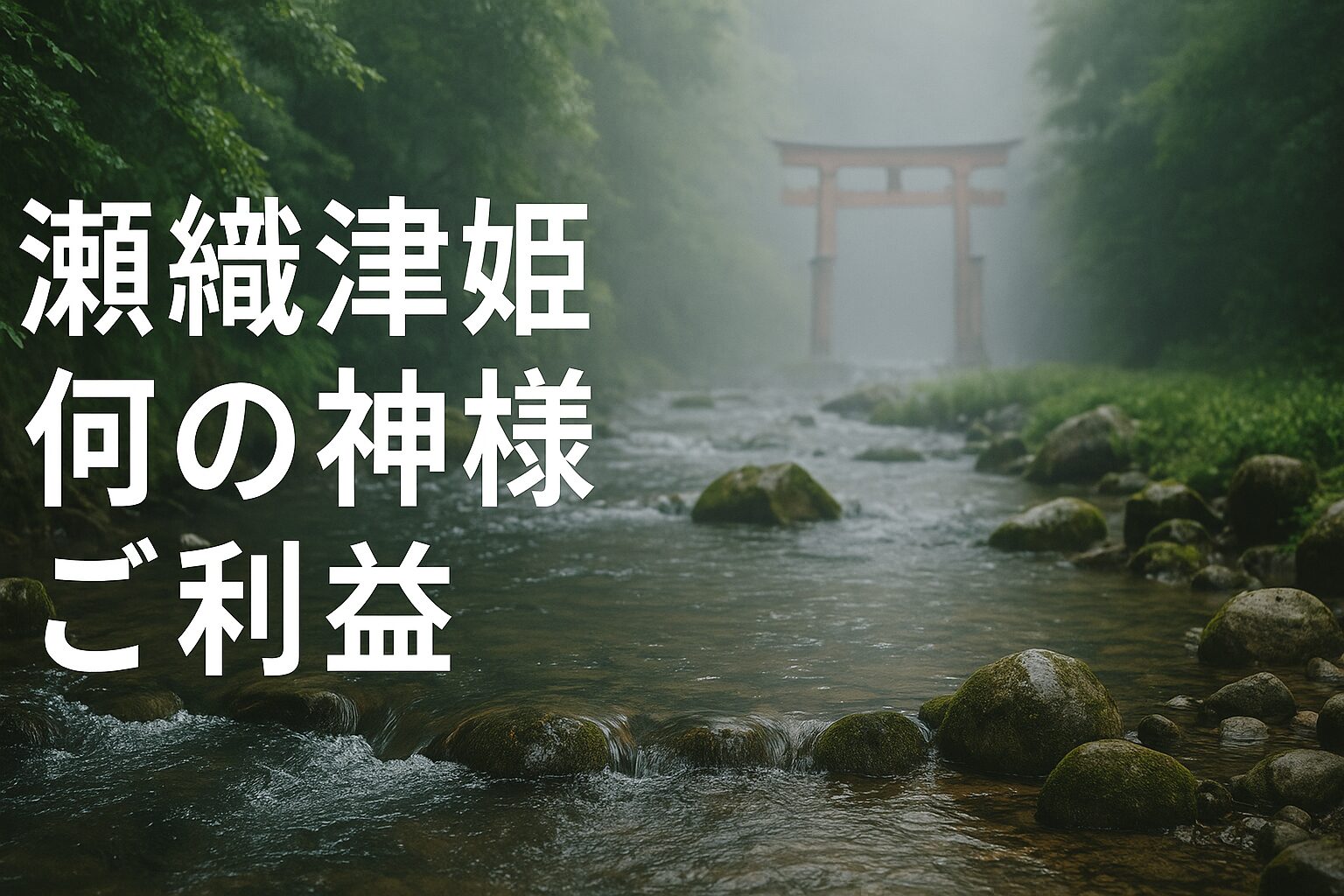 瀬織津姫 せおりつひめ