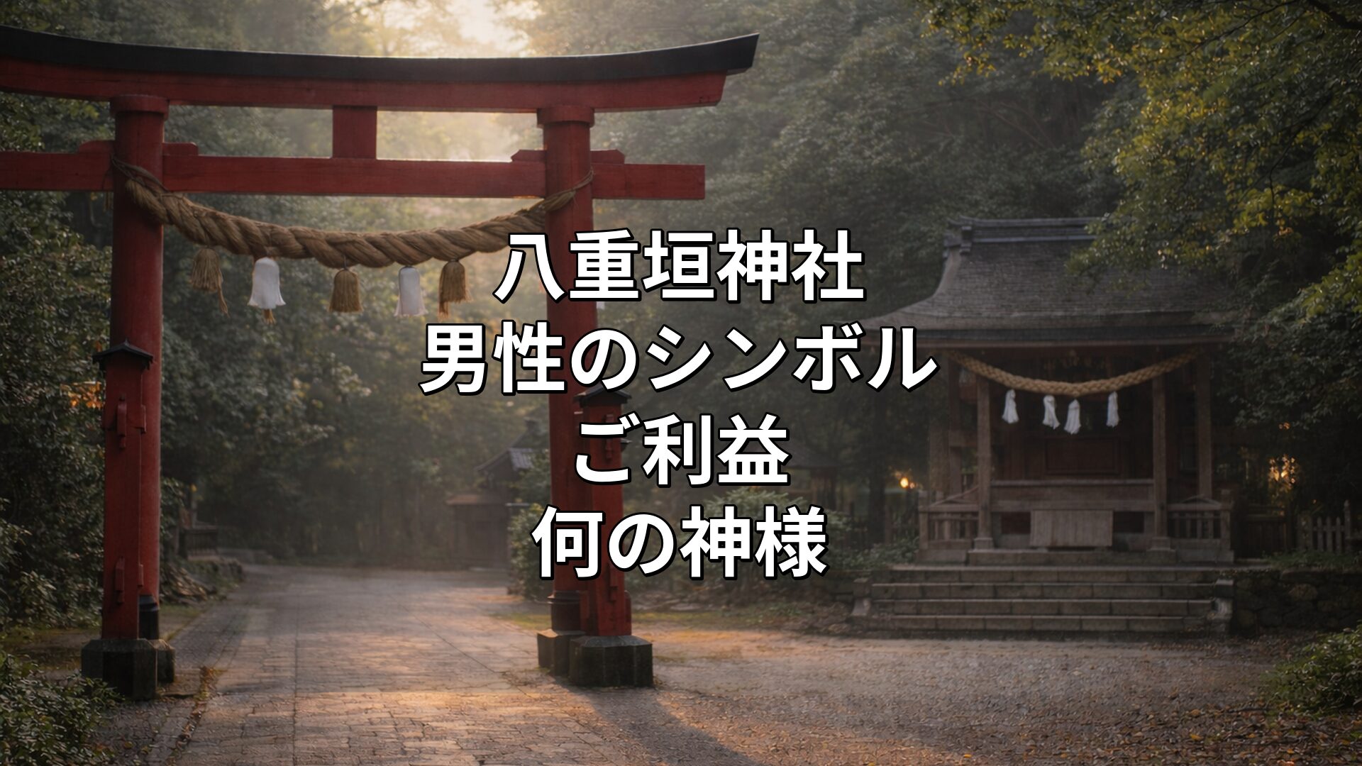 八重垣神社 男性のシンボル