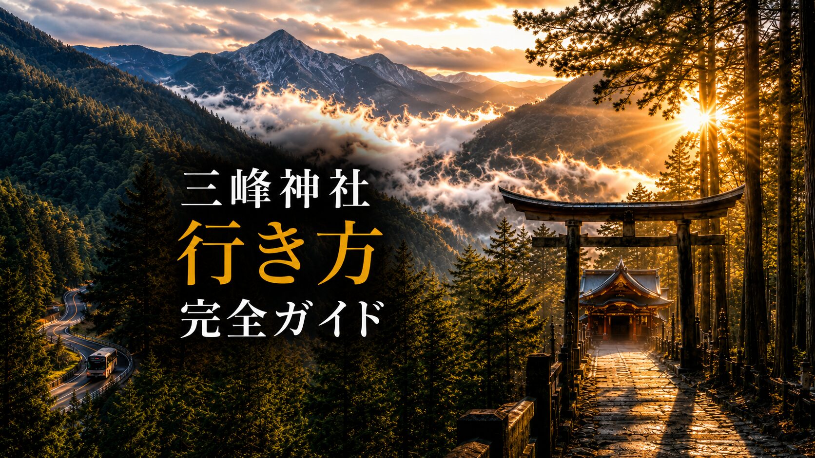 三峰神社行き方 完全ガイド