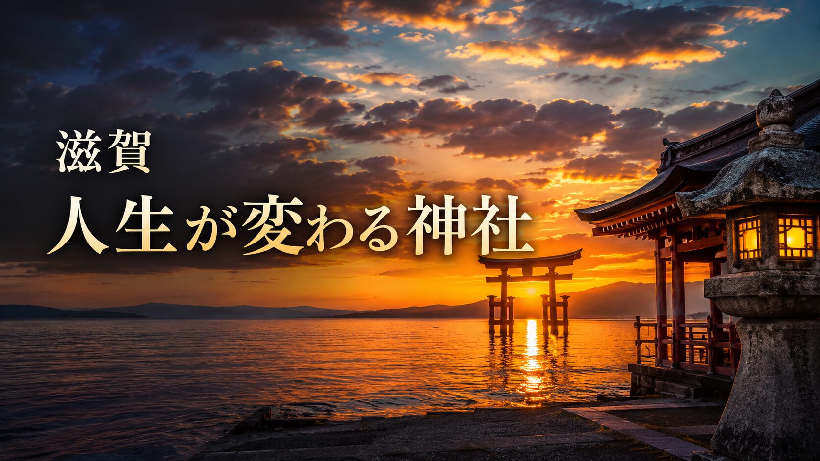 滋賀　人生が変わる神社