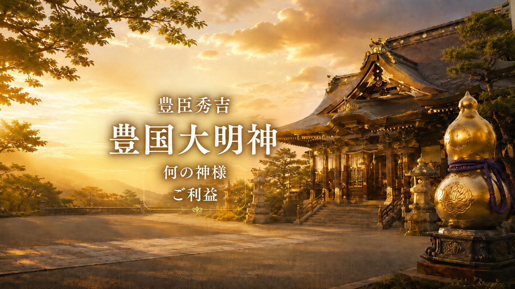 豊臣秀吉 豊国大明神