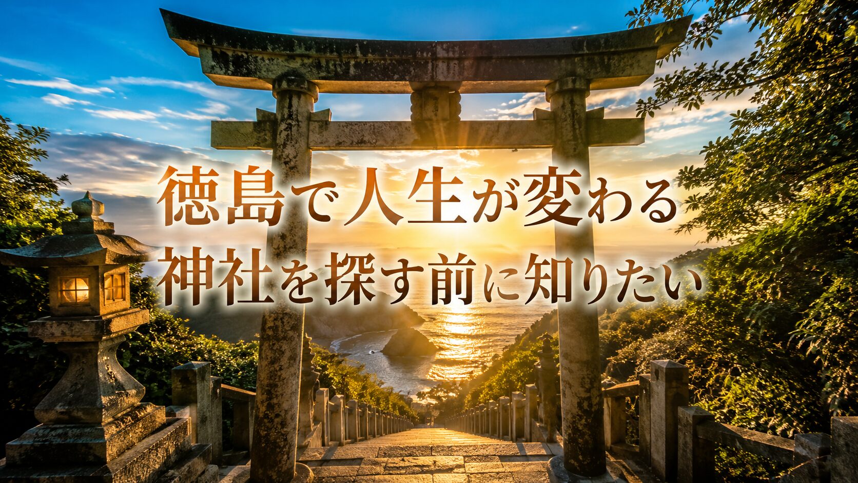 徳島 人生が変わる神社