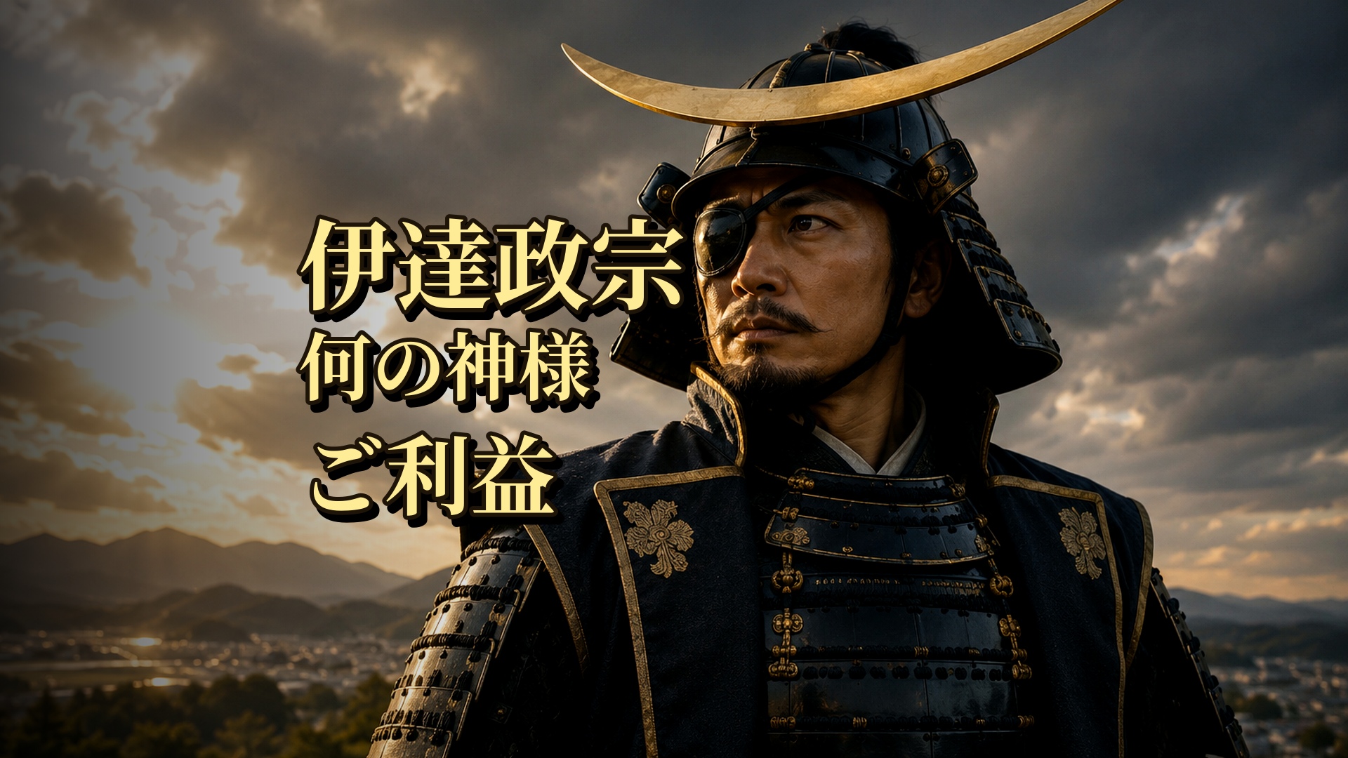 伊達政宗 何の神様 ご利益
